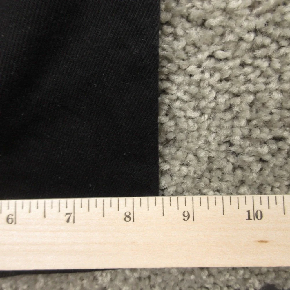 Levis Jeans Mens 38x32 Black 501 Button Fly Original Straight Premium Denim Pant